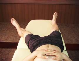 능동 고관절 외전 검사