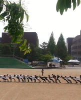 체육대회 줄달리기, 농구 우승
