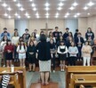 제21회 복음송대회 연습중♬